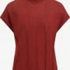 WE FASHION Pulls Maille Fine Pull-over Femme Rouge