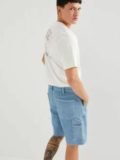 WE FASHION Shorts En Jean Loosefit Jean Homme Bleu Clair -WE FASHION Magasin En Ligne e948c0380d7081e21ed926745d309309