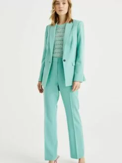 WE FASHION Pantalons En Toile évasé Pantalon Femme Bleu -WE FASHION Magasin En Ligne e9d4b751f68ff4116c7f57f5ce000b99