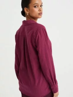 WE FASHION Chemisiers Chemisier Femme Violet -WE FASHION Magasin En Ligne eb42c1e4d0a6f0b24e2cfbc99c57bb43