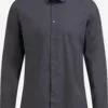 WE FASHION Chemises Décontractées Coupe Slim Chemise Homme Anthracite