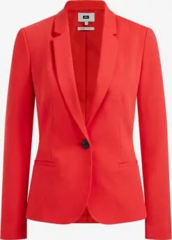 WE FASHION Blazers Classiques Blazer Femme Rouge Vif