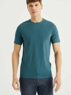 WE FASHION T-shirts T-Shirt Homme Bleu -WE FASHION Magasin En Ligne eeaf3c496039e337a308c78bfc6aa51d
