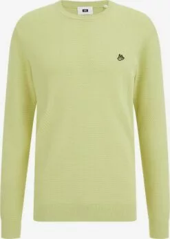 WE FASHION Pulls à Col Rond Pull-over Homme Pomme