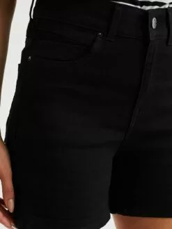 WE FASHION Shorts En Jean Skinny Jean Femme Noir -WE FASHION Magasin En Ligne efb594adb36ba87f566adeeedd13acd4