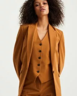 WE FASHION Blazers Classiques Gilet De Costume Femme Orange -WE FASHION Magasin En Ligne f002574a0d2b9cbba7fc06aa028a91d3