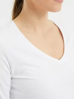 WE FASHION T-shirts à Manches Longues T-shirt Femme Blanc -WE FASHION Magasin En Ligne f1ff1889886e1f4d00877bf1c7b8c39e