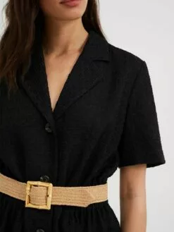 WE FASHION Robes Fluides Robe-chemise Femme Noir -WE FASHION Magasin En Ligne f33bf8e9aa97cc395e5aa98c040c4601 1