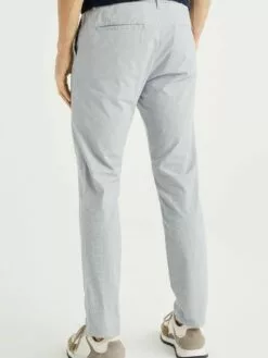 WE FASHION Chinos Coupe Slim Pantalon Chino Homme Bleu Clair -WE FASHION Magasin En Ligne f511546b0368c2d27fa45ac39062d850