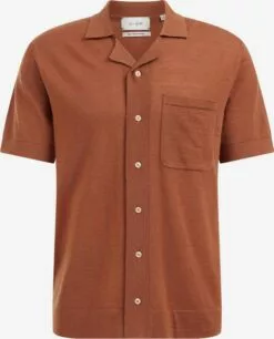 WE FASHION Gilets Vestes En Maille Homme Ocre