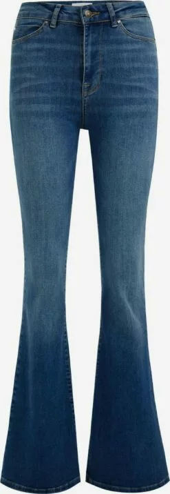 WE FASHION Bootcut évasé Jean Femme Bleu