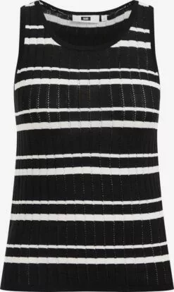 WE FASHION T-shirts Et Tops Tops En Tricot Femme Noir