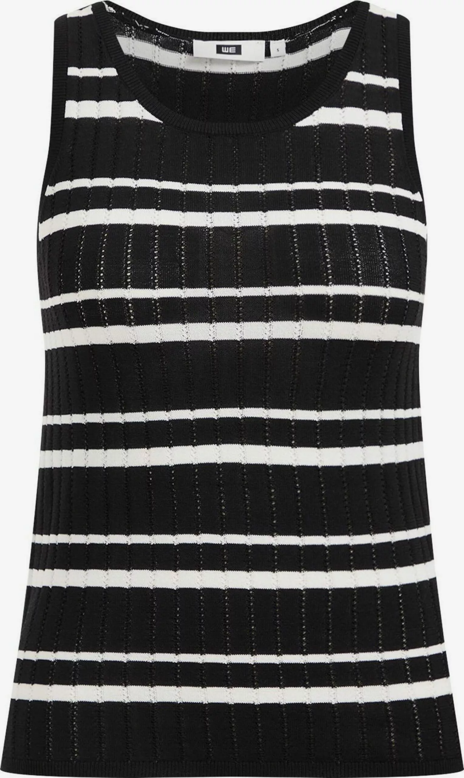 WE FASHION T-shirts Et Tops Tops En Tricot Femme Noir 1 WE FASHION T-shirts Et Tops Tops En Tricot Femme Noir