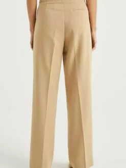 WE FASHION Pantalons Loosefit Pantalon à Plis Femme Beige -WE FASHION Magasin En Ligne f68c8d294f83ccf84fb89e7da216d814
