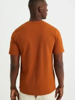 WE FASHION T-shirts T-Shirt Homme Rouille -WE FASHION Magasin En Ligne f77e8b04424d00ec38de7dab52ceb6d6