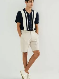 WE FASHION Shorts Chino Regular Pantalon Chino Homme Beige -WE FASHION Magasin En Ligne f7e0dabe2cf19bef604a3a315027ca79