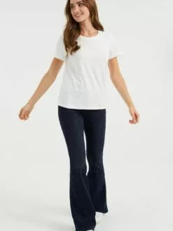 WE FASHION T-shirts T-shirt Femme Blanc 9 WE FASHION T-shirts T-shirt Femme Blanc -WE FASHION Magasin En Ligne fdded43a53eb88742477a49ac7d79930